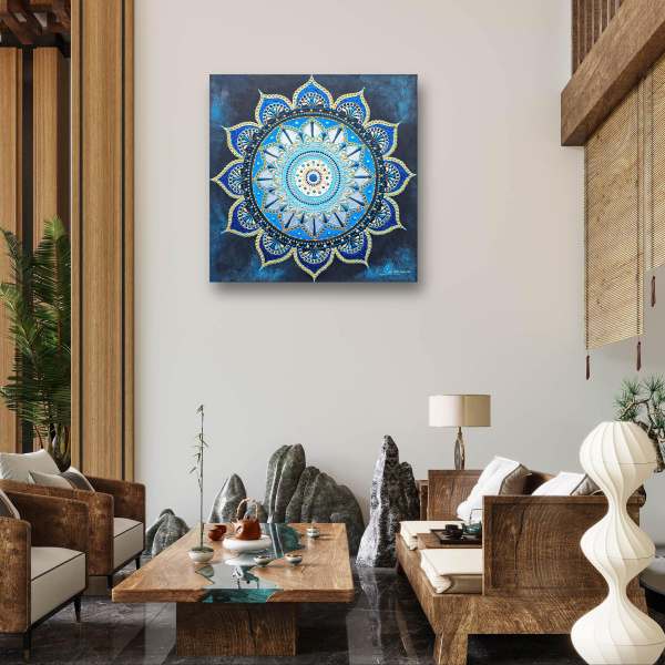 Mandala element VODA (3)